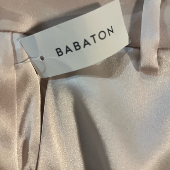 Aritzia Babaton Refined Satin Cargo Pants Denude Size 4 - Picture 14 of 16